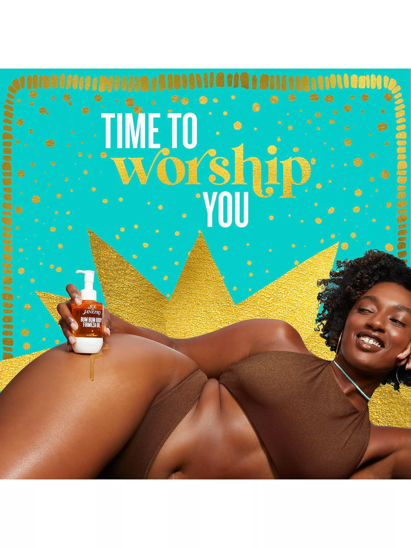Sol de Janeiro Bum Bum Body Firmeza Oil 100ml, imported from the UK