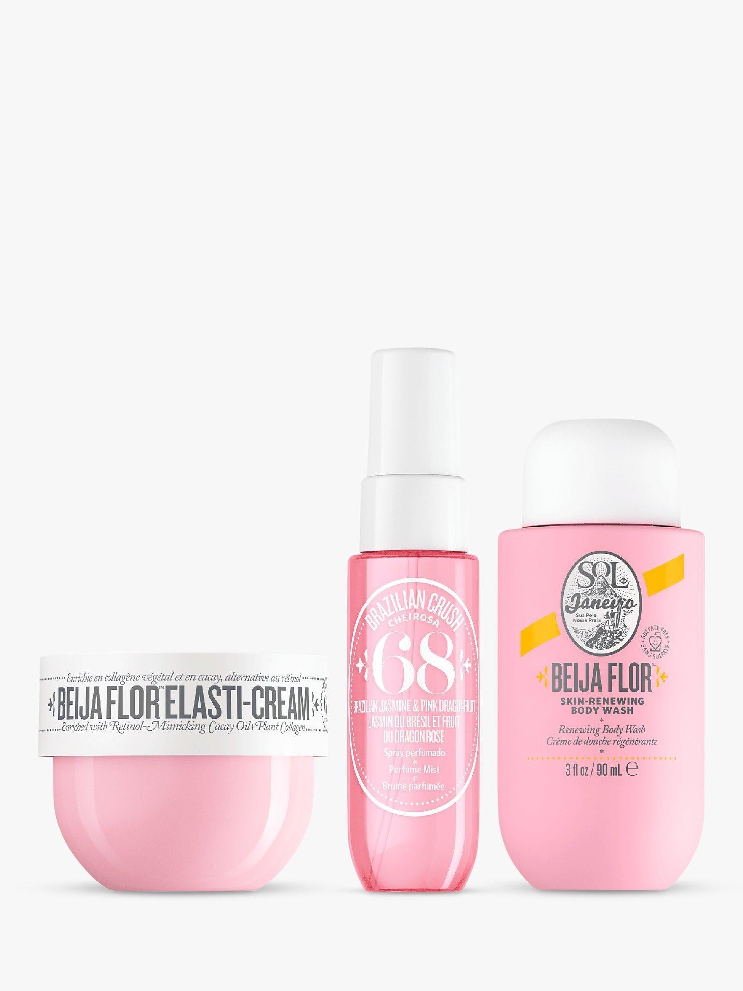 Sol de Janeiro Beija Flor Jet Set bodycare gift set (British brand)