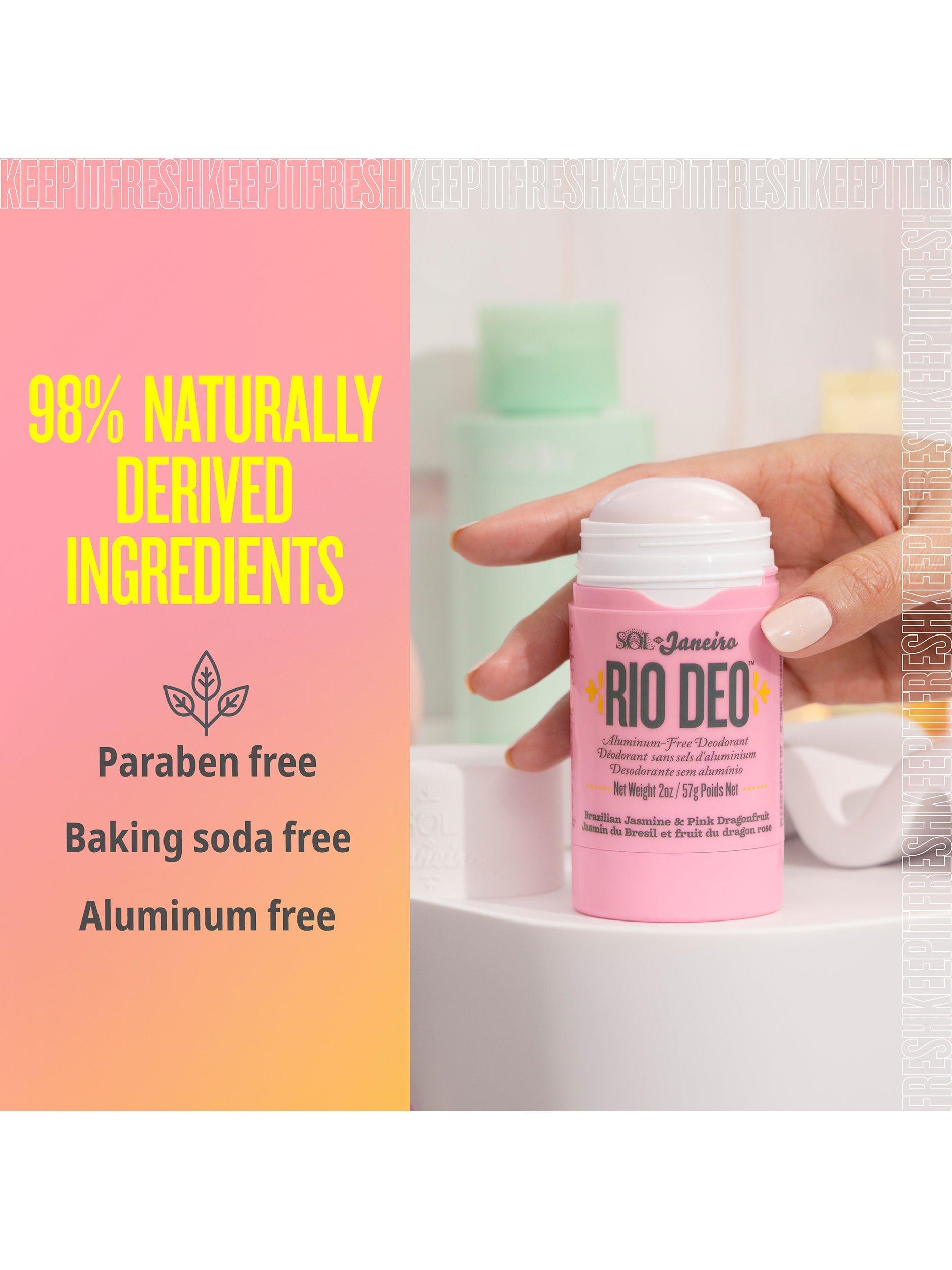 Sol de Janeiro Rio Deo aluminium-free deodorant 57g, imported from the UK