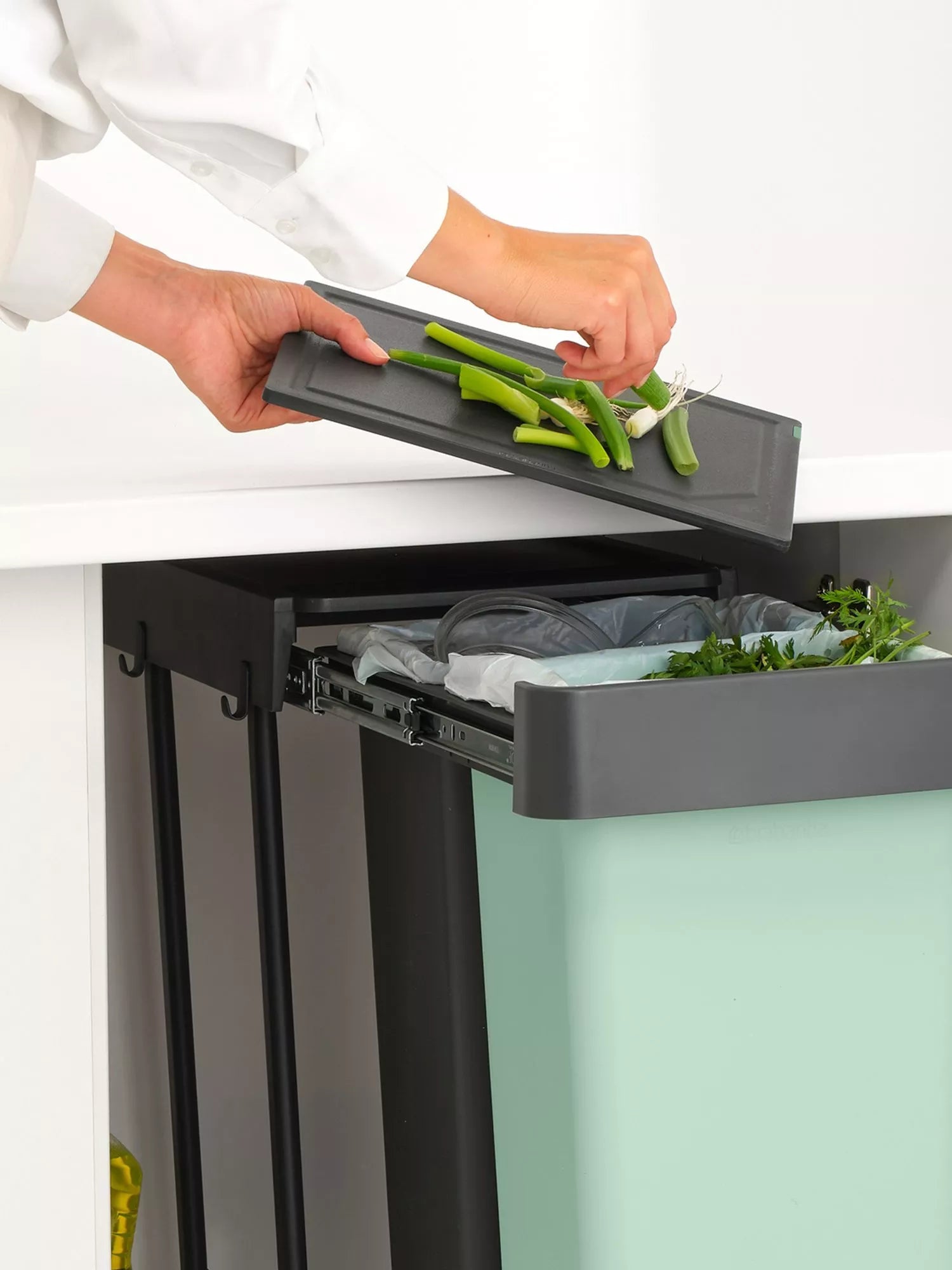 Brabantia Sort & Go built-in bin 2 x 30L - British product