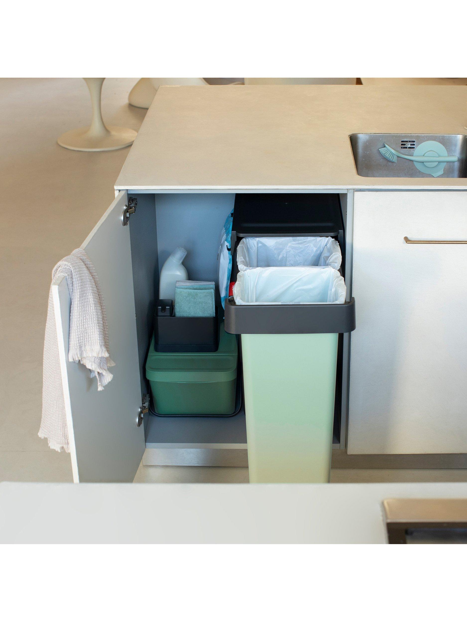 Brabantia Sort & Go built-in bin 2 x 30L - British product