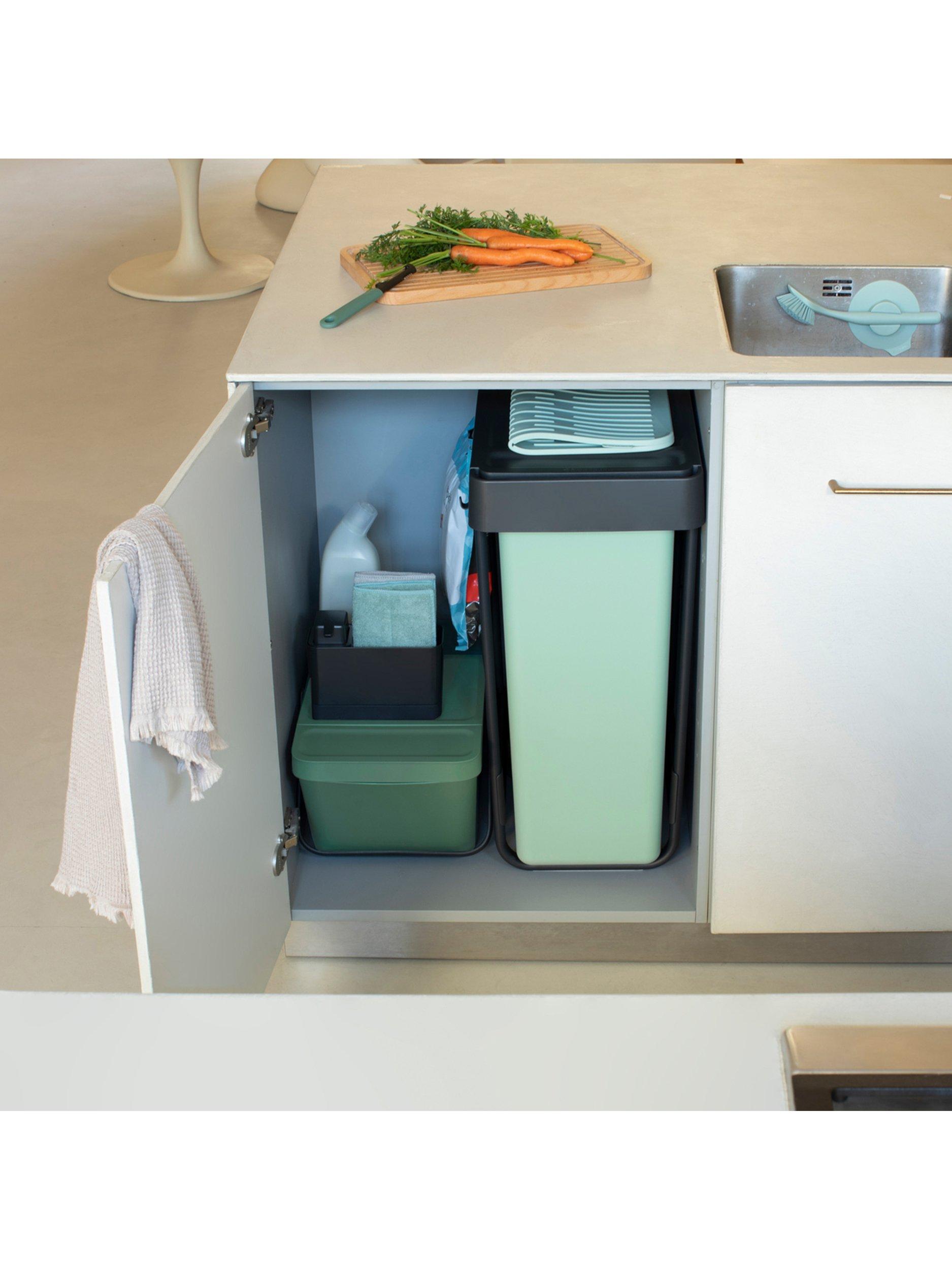 Brabantia Sort & Go built-in bin 2 x 30L - British product