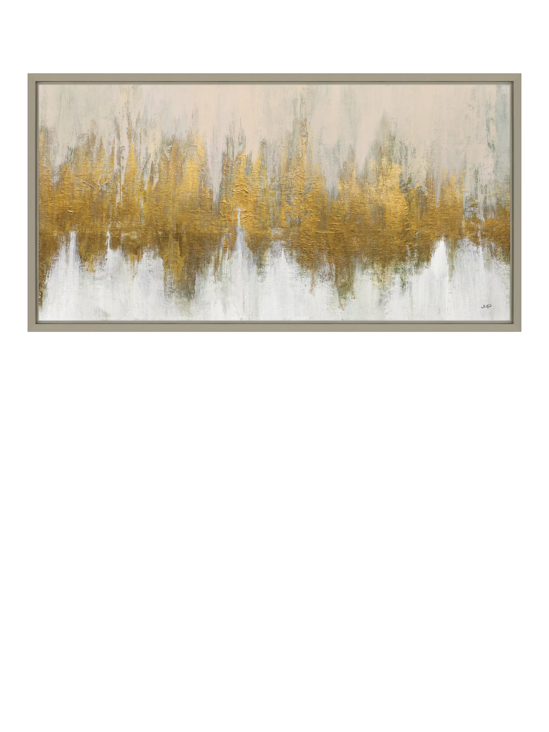 John Lewis Glimmer framed canvas print 66x126cm, imported from the UK