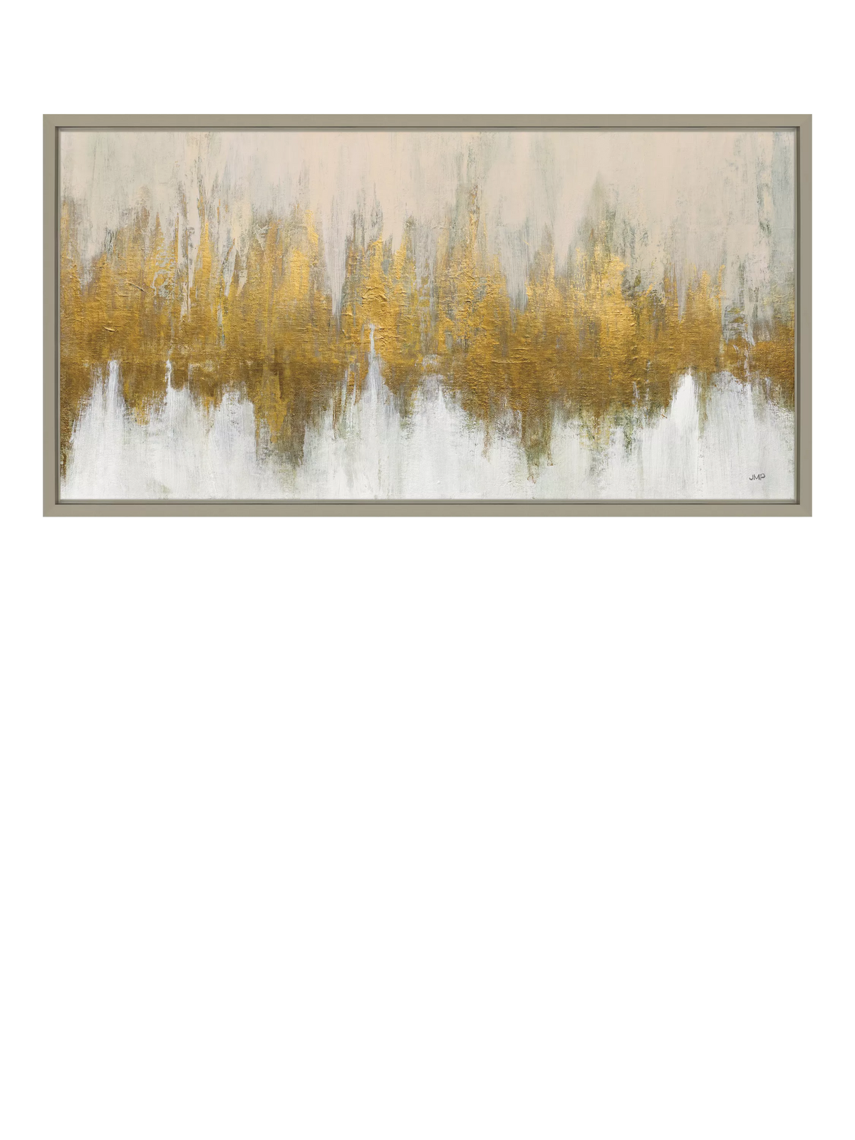 John Lewis Glimmer framed canvas print 66x126cm, imported from the UK