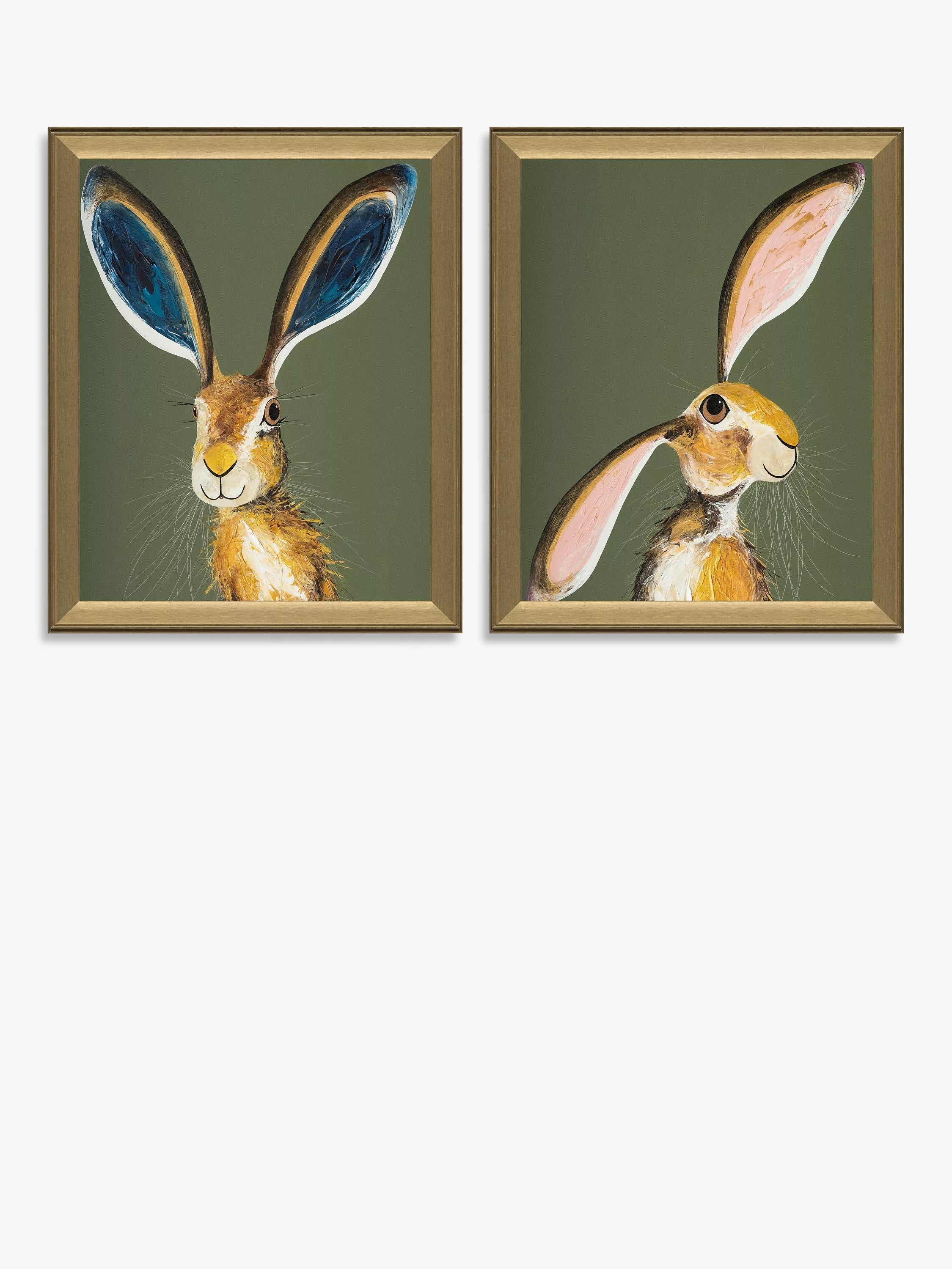John Lewis Marley Maisie framed print 55x45cm set of two, UK version