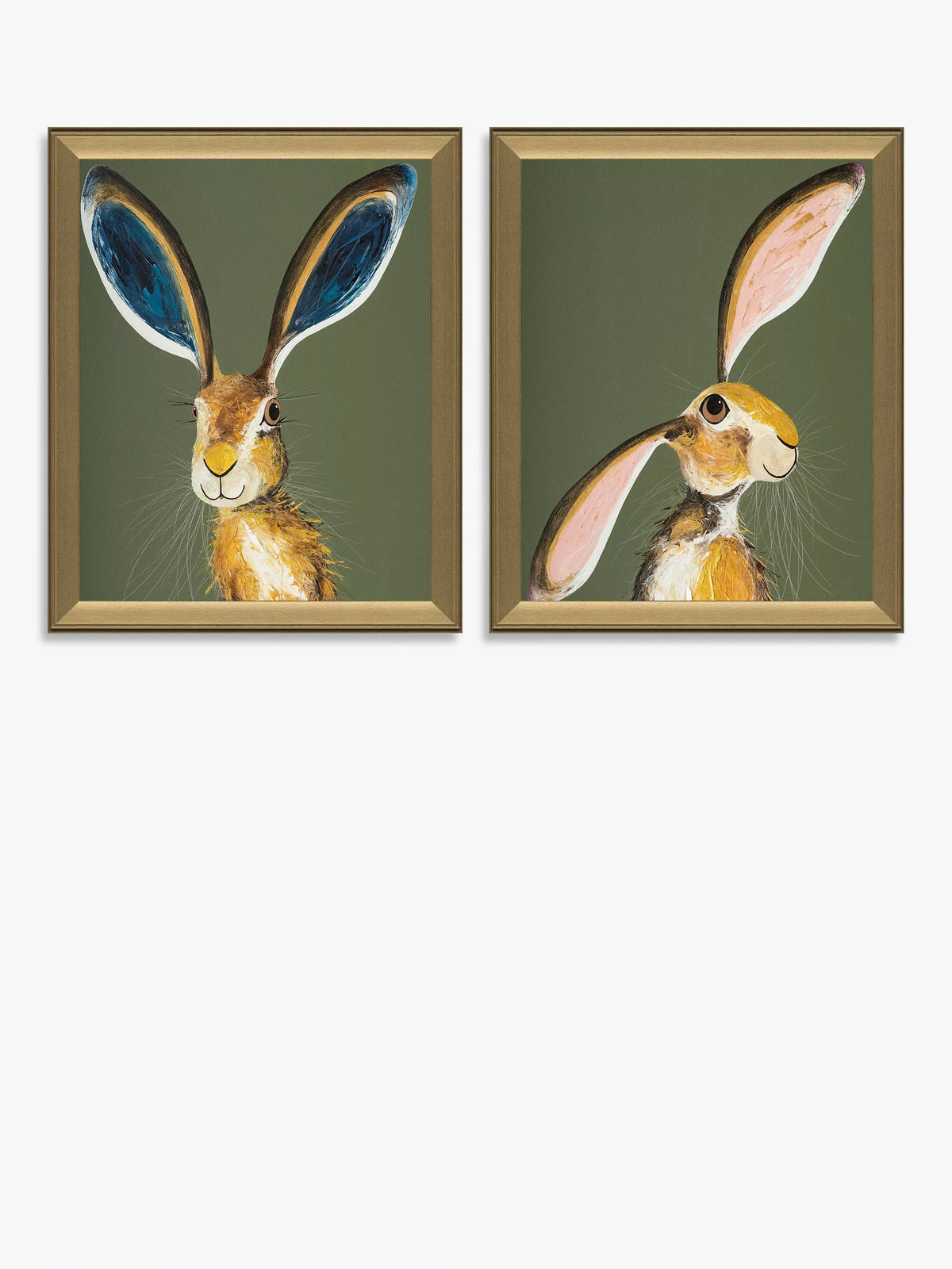 John Lewis Marley Maisie framed print 55x45cm set of two, UK version