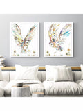 John Lewis Barn Owl I framed print Multi 63.5 x 53.5cm - British product