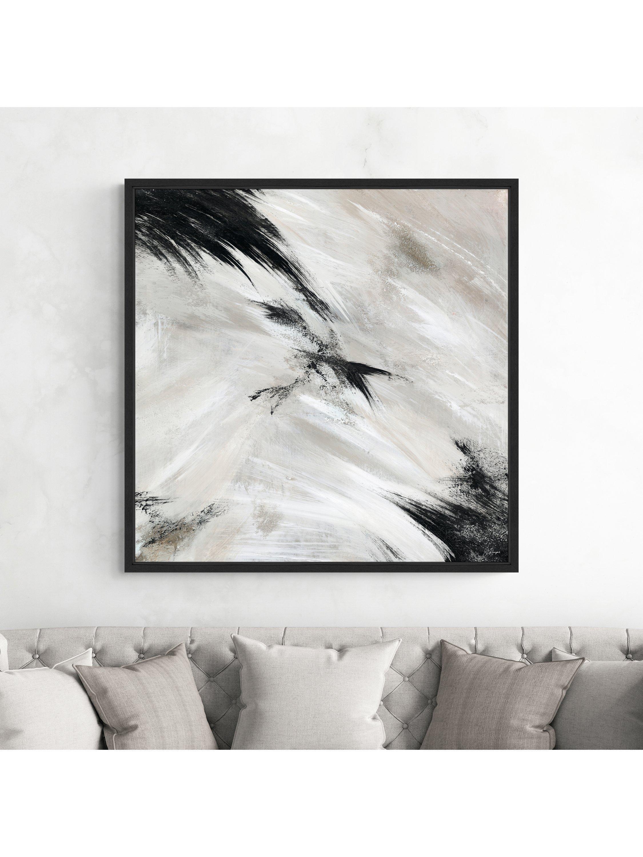 John Lewis Yharnna Aurora framed print 106x106cm, UK version