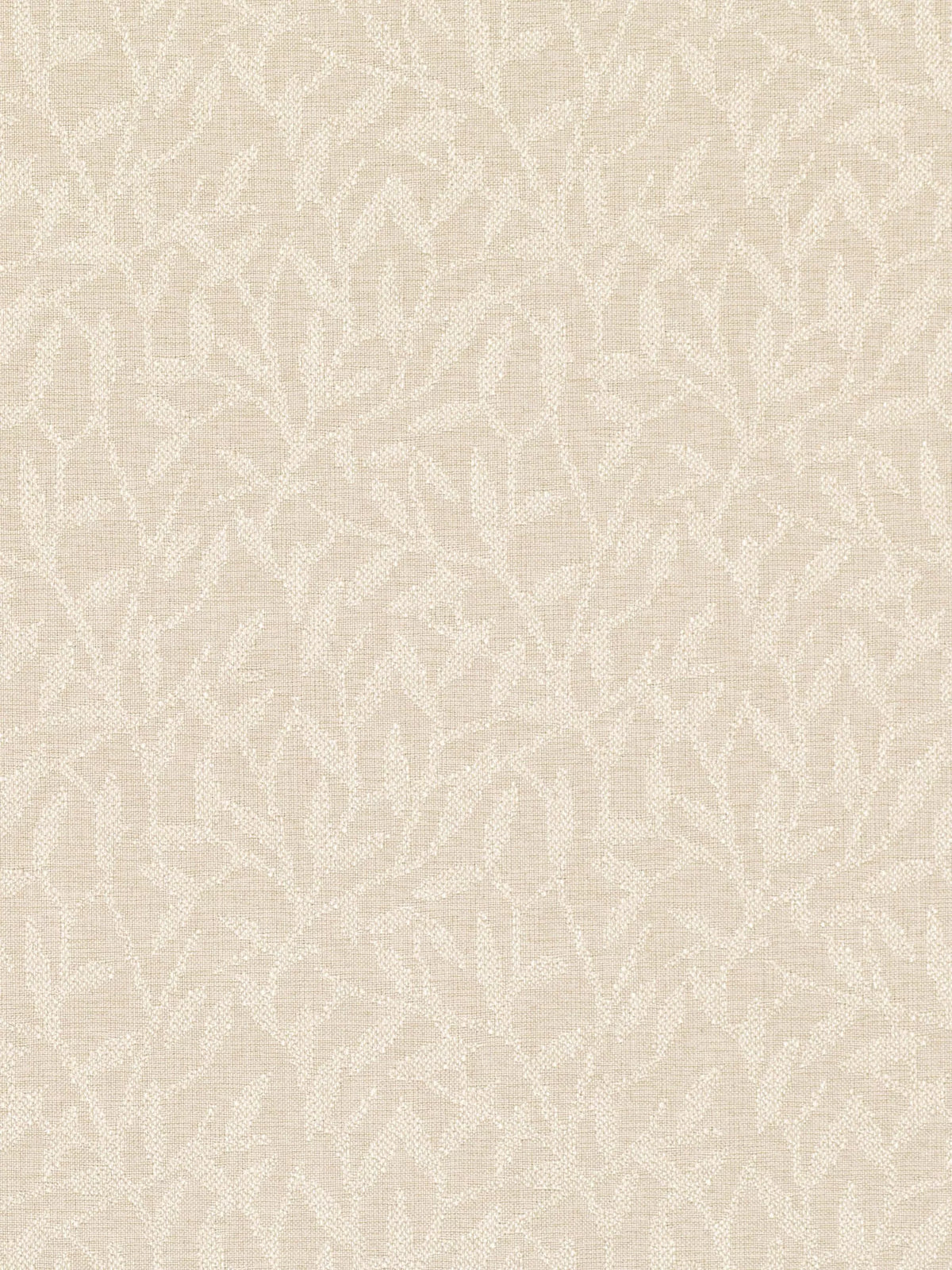 Villa Nova Erin furnishing fabric jacquard leaf pattern, imported from the UK
