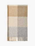 Bronte by Moon British Wool Block Check Throw