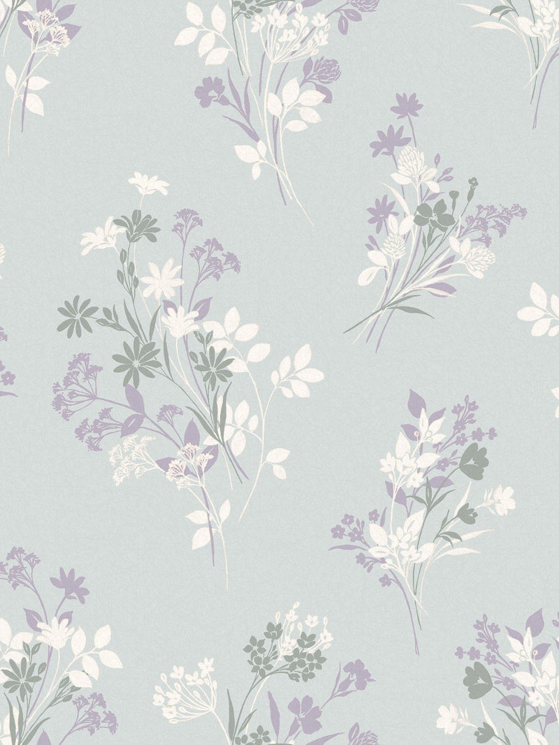 Laura Ashley Igerna wallpaper floral print 10m (British brand)
