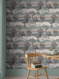 Laura Ashley Jade Green wallpaper, UK version