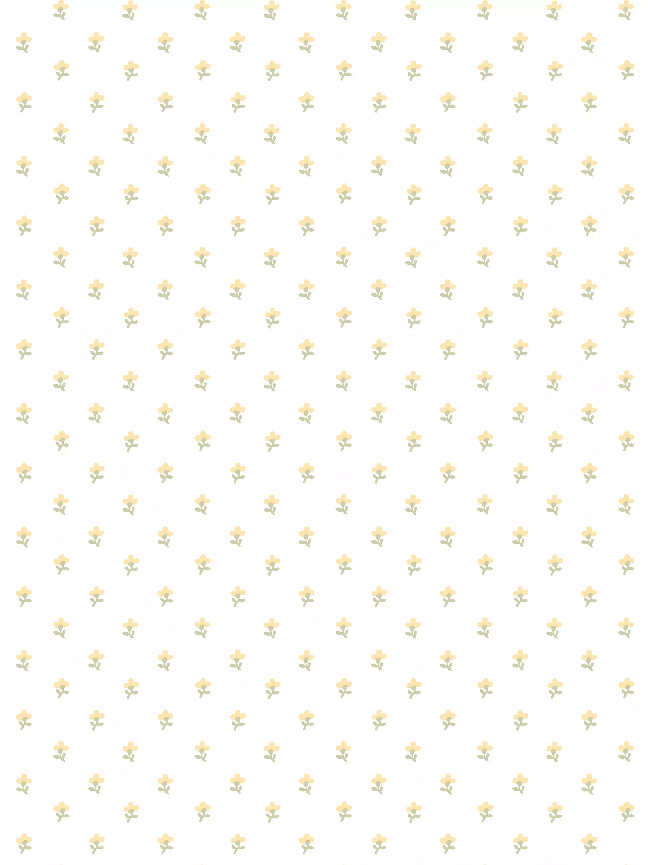 Laura Ashley Wood Violet wallpaper ochre yellow 10m x 52cm - British product