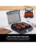 Ninja Sizzle low smoke indoor grill with flat plate, imported from the UK