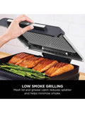 Ninja Sizzle low smoke indoor grill with flat plate, imported from the UK