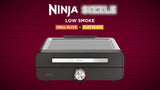 Ninja Sizzle low smoke indoor grill with flat plate, imported from the UK