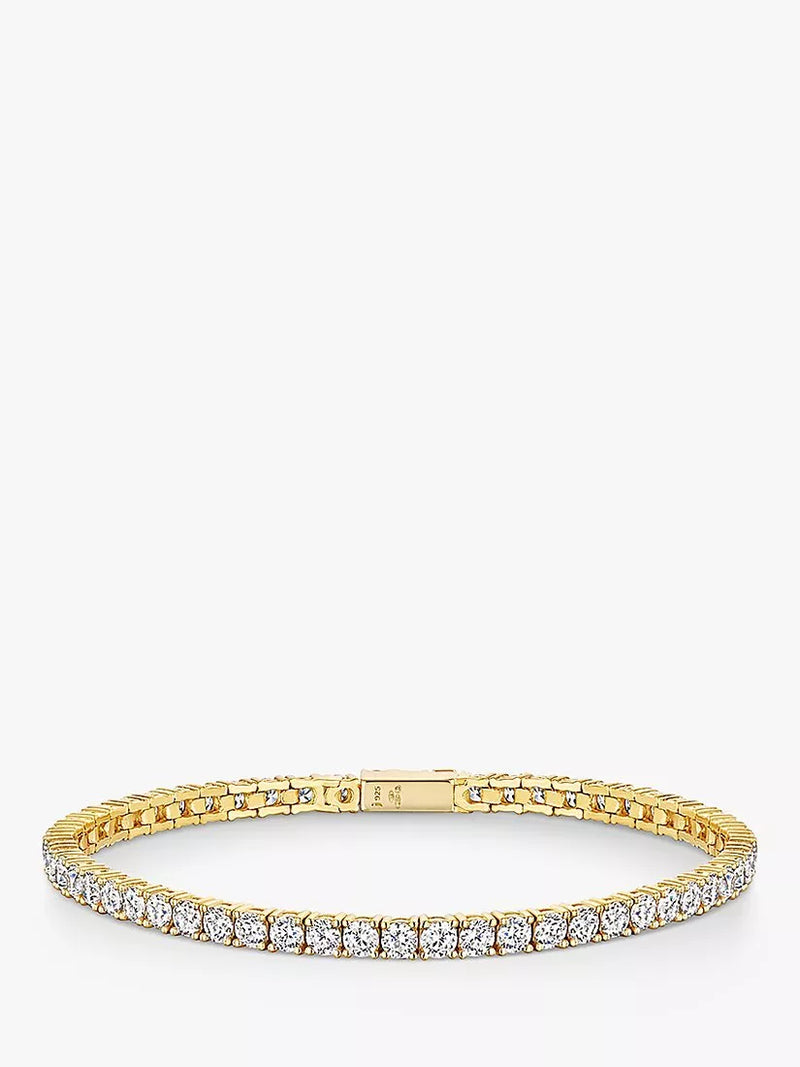 Jools by Jenny Brown cubic zirconia tennis bracelet 18.25cm (British brand)