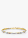 Jools by Jenny Brown cubic zirconia tennis bracelet 18.25cm (British brand)