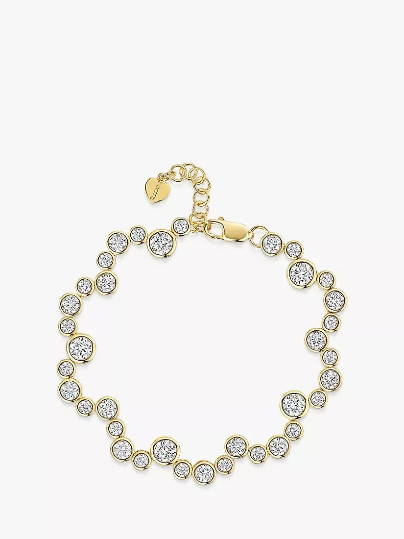 Jools by Jenny Brown Cubic Zirconia Bubble Bracelet