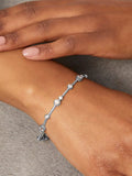 Jools by Jenny Brown cubic zirconia bubble line bracelet (British brand)