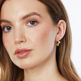 Jools by Jenny Brown cubic zirconia bubble drop earrings, UK version