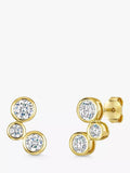 Jools by Jenny Brown Cubic Zirconia Bubble Earrings