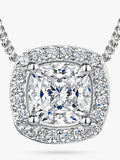 Jools by Jenny Brown small cubic zirconia halo pendant necklace - British product