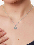 Jools by Jenny Brown woven cubic zirconia pendant necklace imported from UK