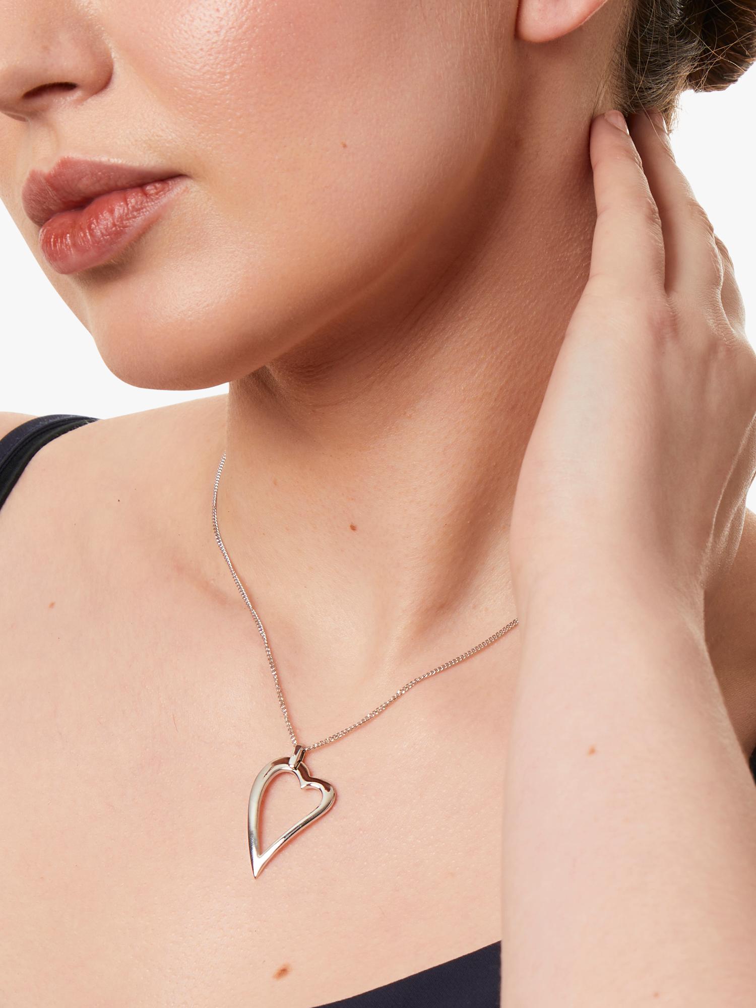 Jools by Jenny Brown Dali heart pendant necklace - British product
