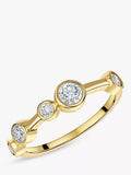 Jools by Jenny Brown gold vermeil cubic zirconia ring, UK version