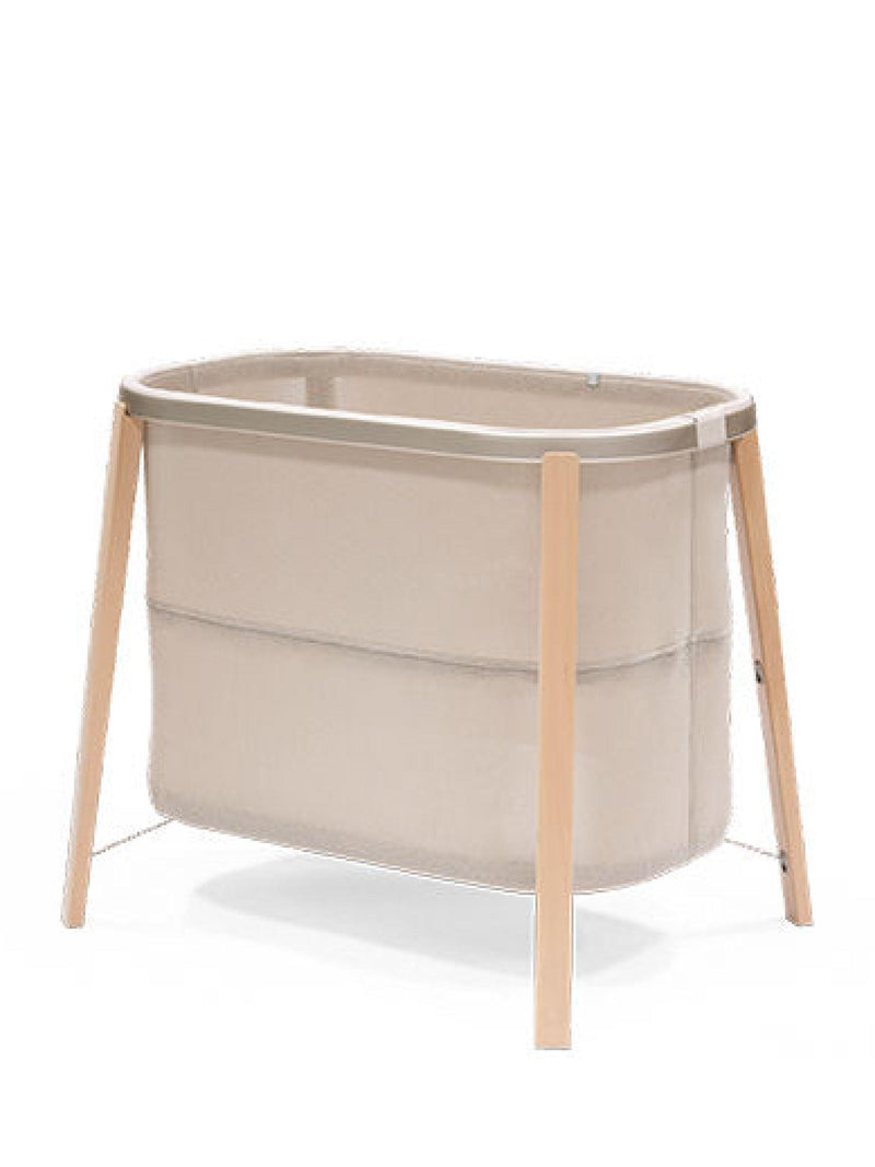 Stokke Snoozi Bassinet baby crib for infant sleep (British brand)