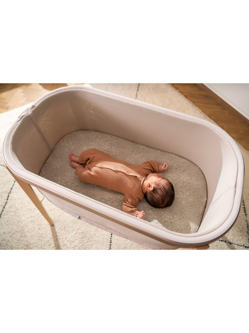 Stokke Snoozi Bassinet baby crib for infant sleep (British brand)