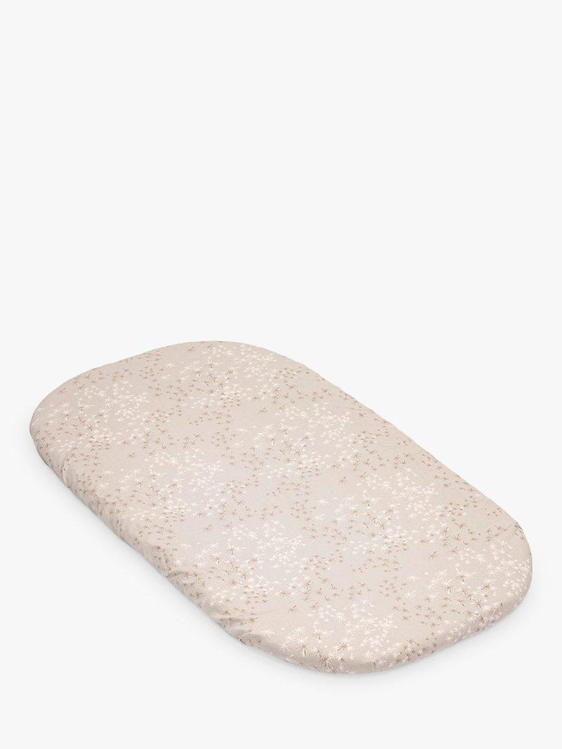 Stokke Snoozi fitted sheets pack of 2 in Vanilla and Dandelion, UK version