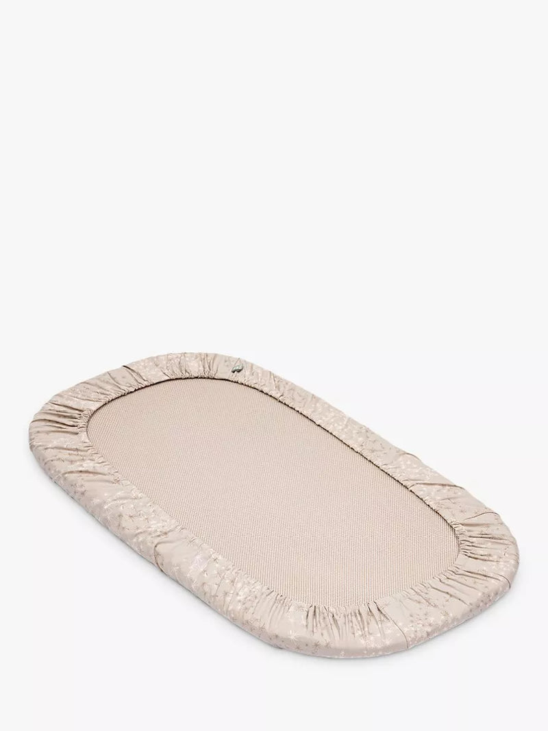 Stokke Snoozi fitted sheets pack of 2 in Vanilla and Dandelion, UK version