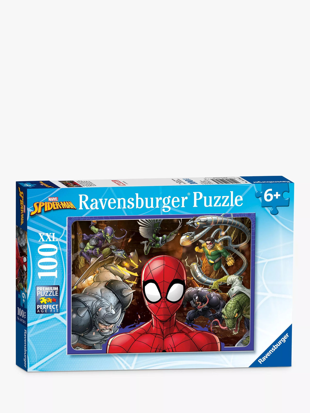 Ravensburger Spider-Man XXL jigsaw puzzle 100 pieces - British product