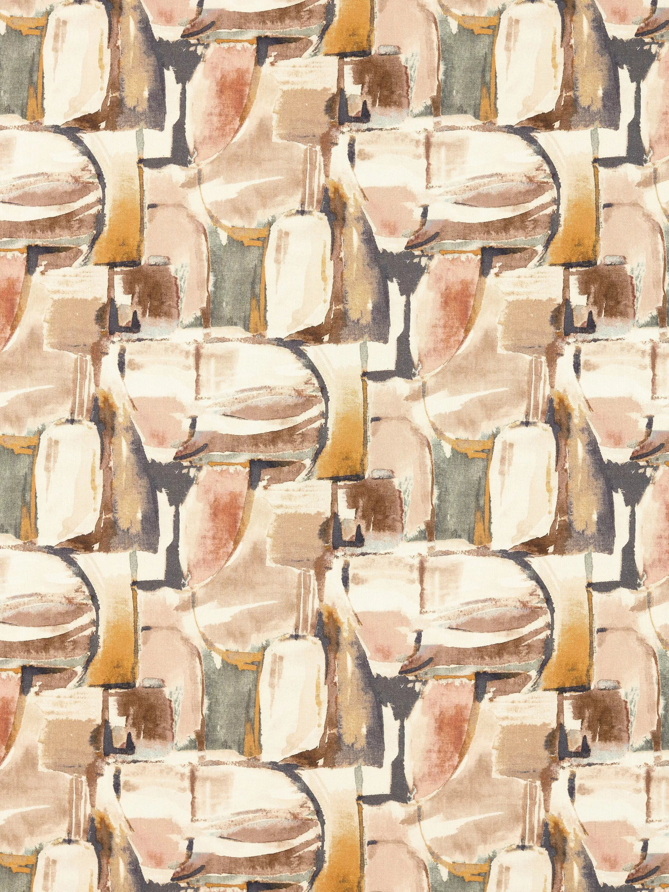 Clarke & Clarke Figura watercolour furnishing fabric, imported from the UK