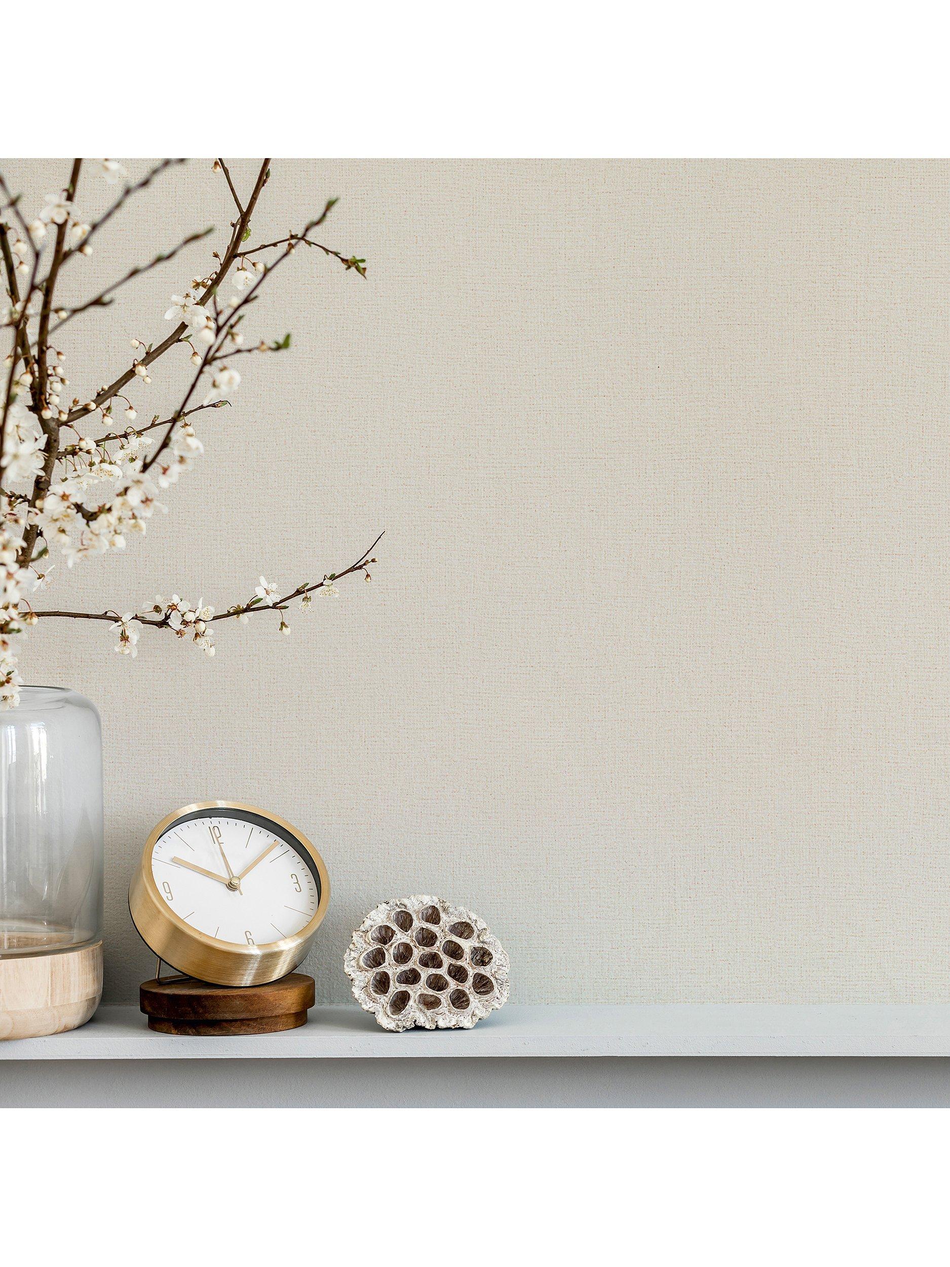Galerie fabric effect wallpaper roll 10.5m x 53cm - British product