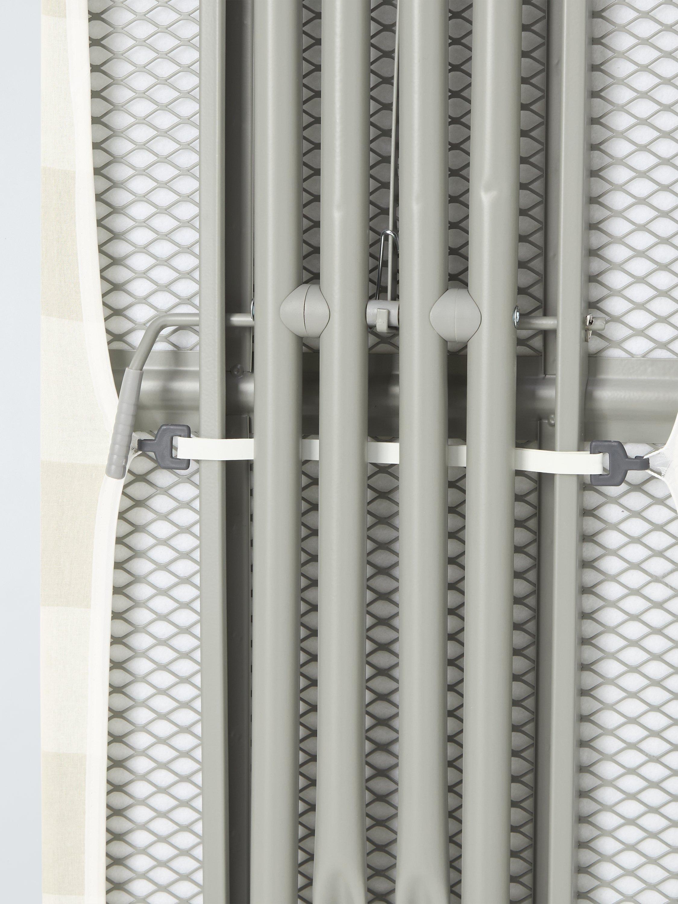 John Lewis klassisk strykebrett med gingham-mønster, UK-versjon