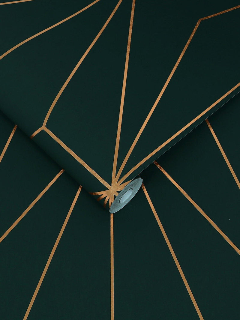 Graham & Brown Harmony geometric wallpaper (British brand)