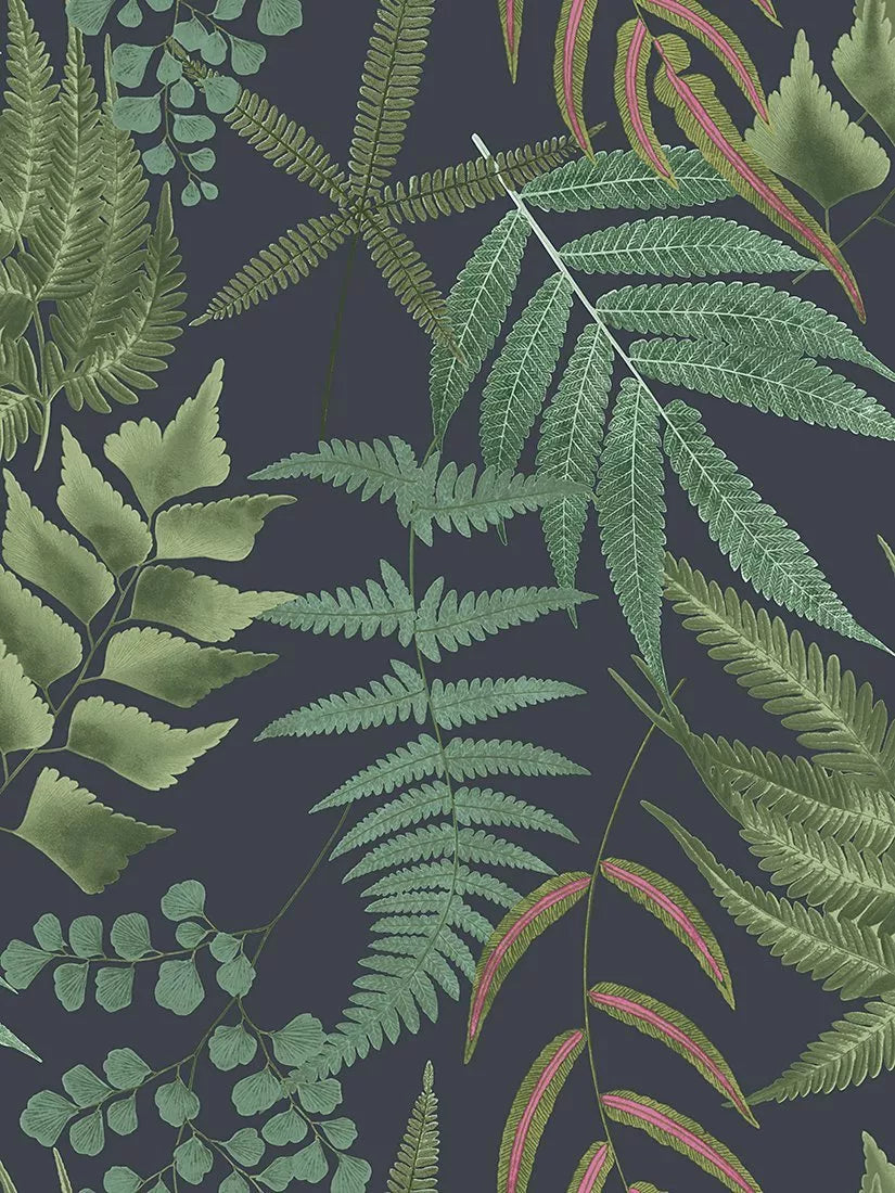 Graham & Brown Midsummer Fern wallpaper 10m x 52cm, imported from the UK
