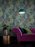 Graham & Brown Midsummer Fern wallpaper 10m x 52cm, imported from the UK