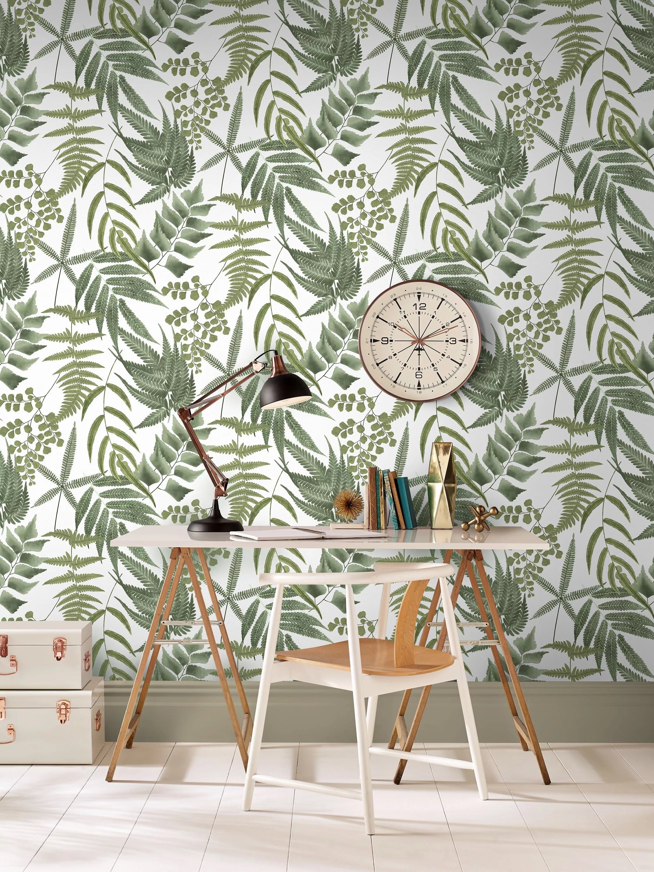 Graham & Brown Midsummer Fern wallpaper Lush, UK version