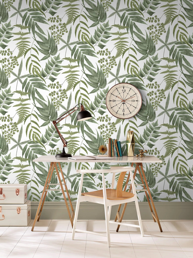 Graham & Brown Midsummer Fern wallpaper Lush, UK version