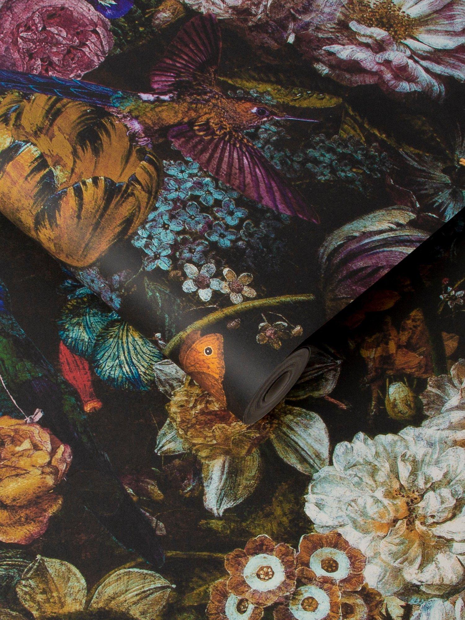 Graham & Brown Allure wallpaper Black/Multi 10m x 52cm - British product