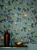 Graham Brown Lock & Key Aqua wallpaper, UK version