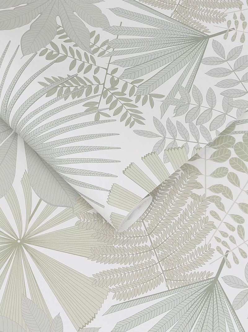 Graham & Brown Bohemia Sage wallpaper, imported from the UK