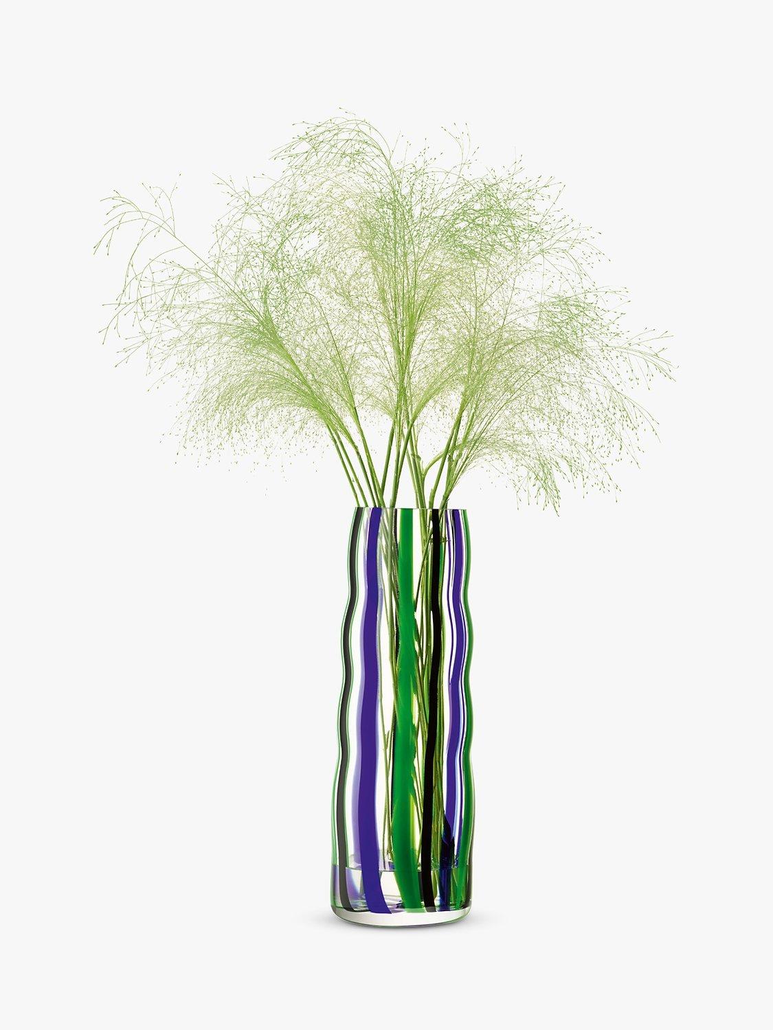 LSA International Folk tall vase H42cm, imported from the UK