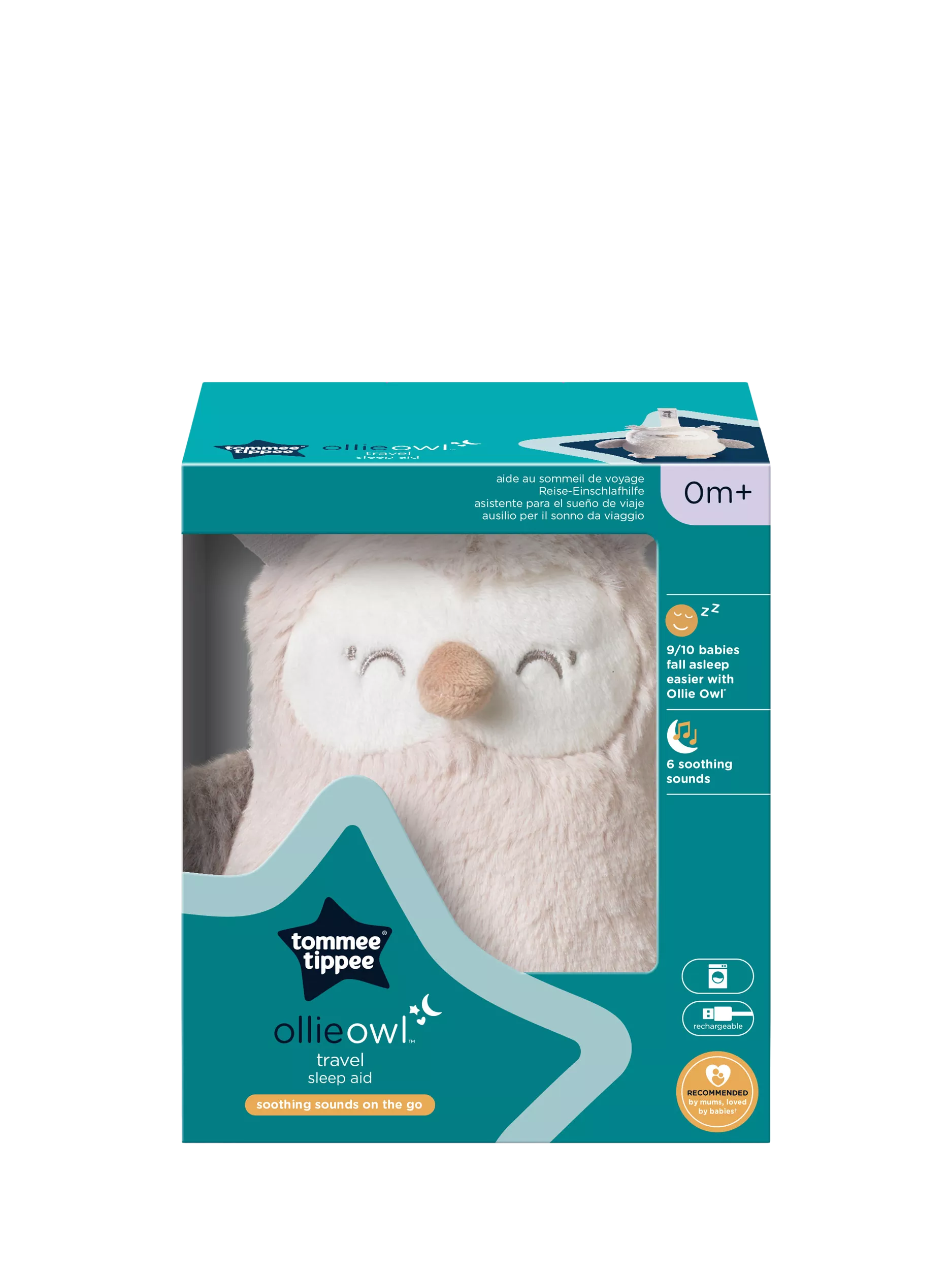 Tommee Tippee Ollie Owl Travel Sleep Aid (British brand)