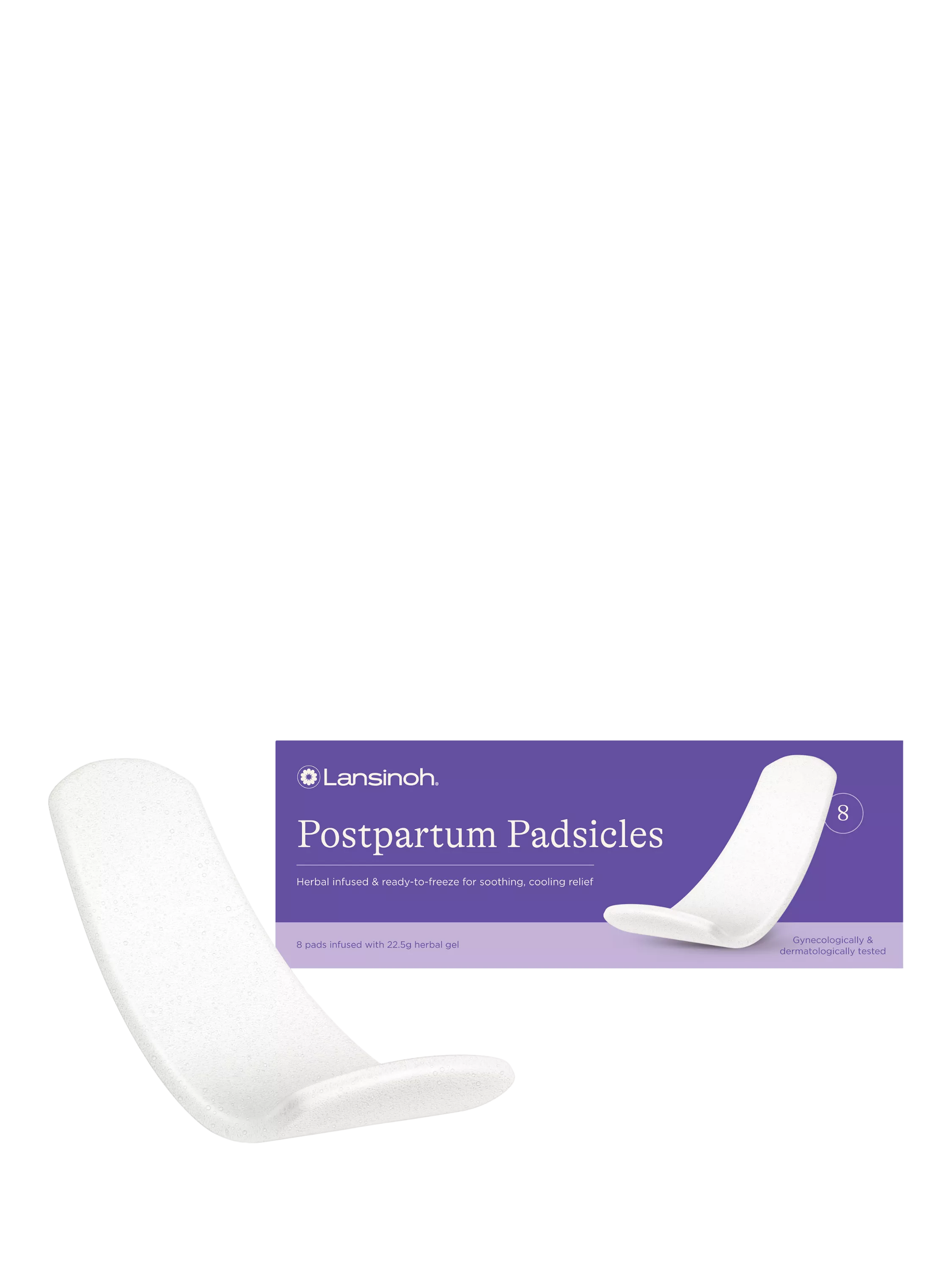 Lansinoh Padsicles postpartum perineal pads, UK version