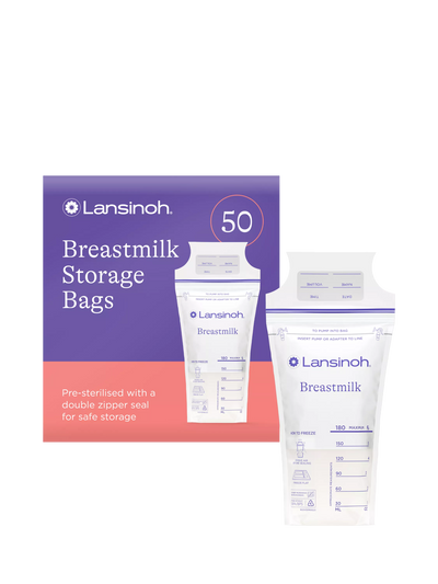 John Lewis Lansinoh Breastmilk Storage Bags Milk Storage Pack of 50- Buy online at McGrocer